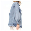 Übergroßer Stil Fashion Lady Denim Jacken Jacken